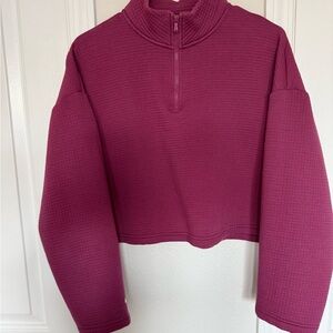 Nike Women's Berry Quarter-Zip Sweatshirt
